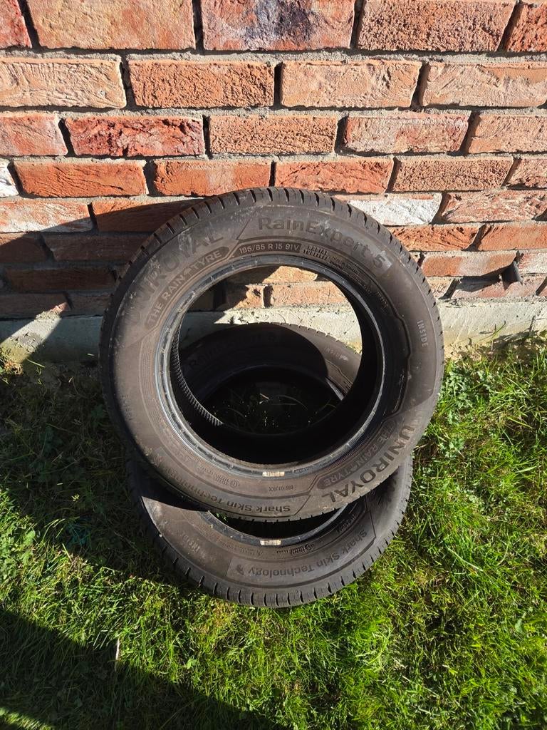 2 Pneus 195/65 R 15 91V uniroyal, Auto-onderdelen, Banden en Velgen, Band(en)