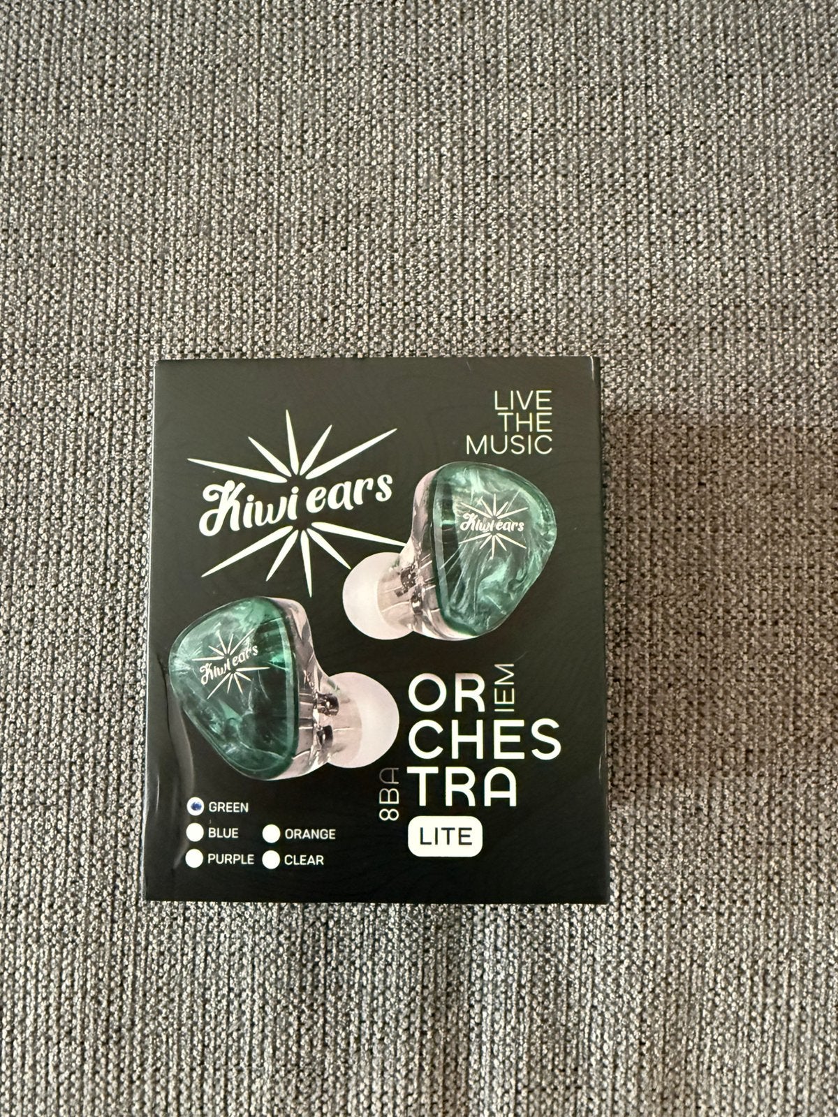IEM Kiwi Ears Orchestra Lite groen – met factuur en garantie, Ophalen of Verzenden, Zo goed als nieuw