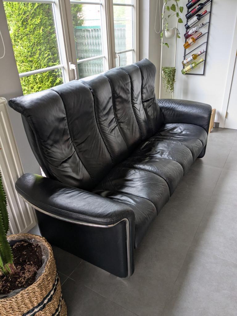Stressless 3zit zetel leder, Enlèvement