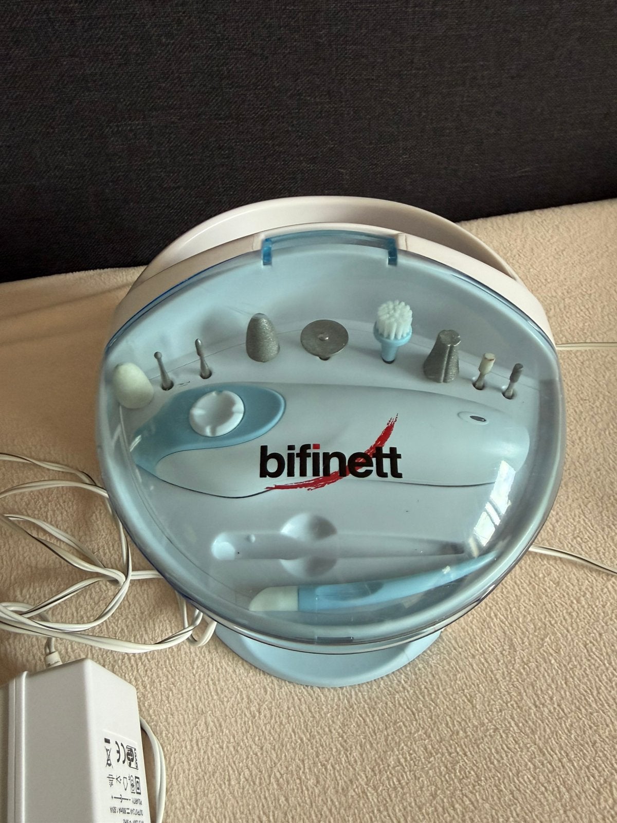 Bifinett manicure en pedicureset, Ophalen