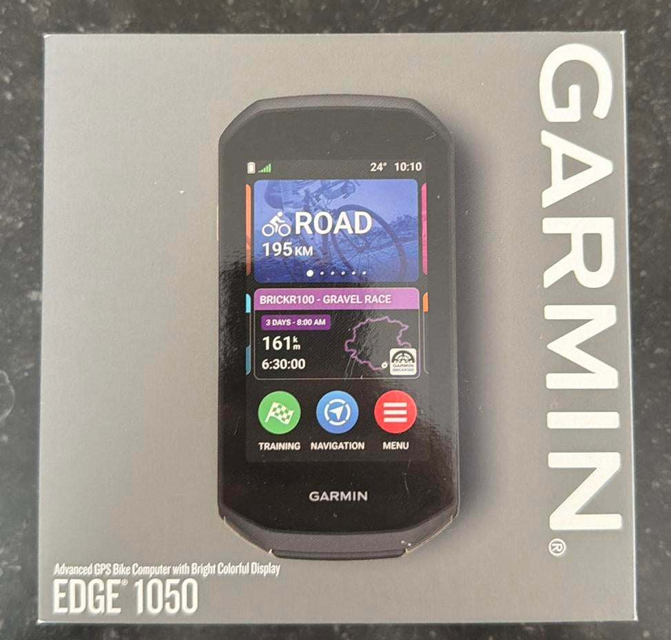 Garmin Edge 1050 in perfecte staat, Fietsen en Brommers, Fietsaccessoires | Fietscomputers, Zo goed als nieuw, GPS, Ophalen