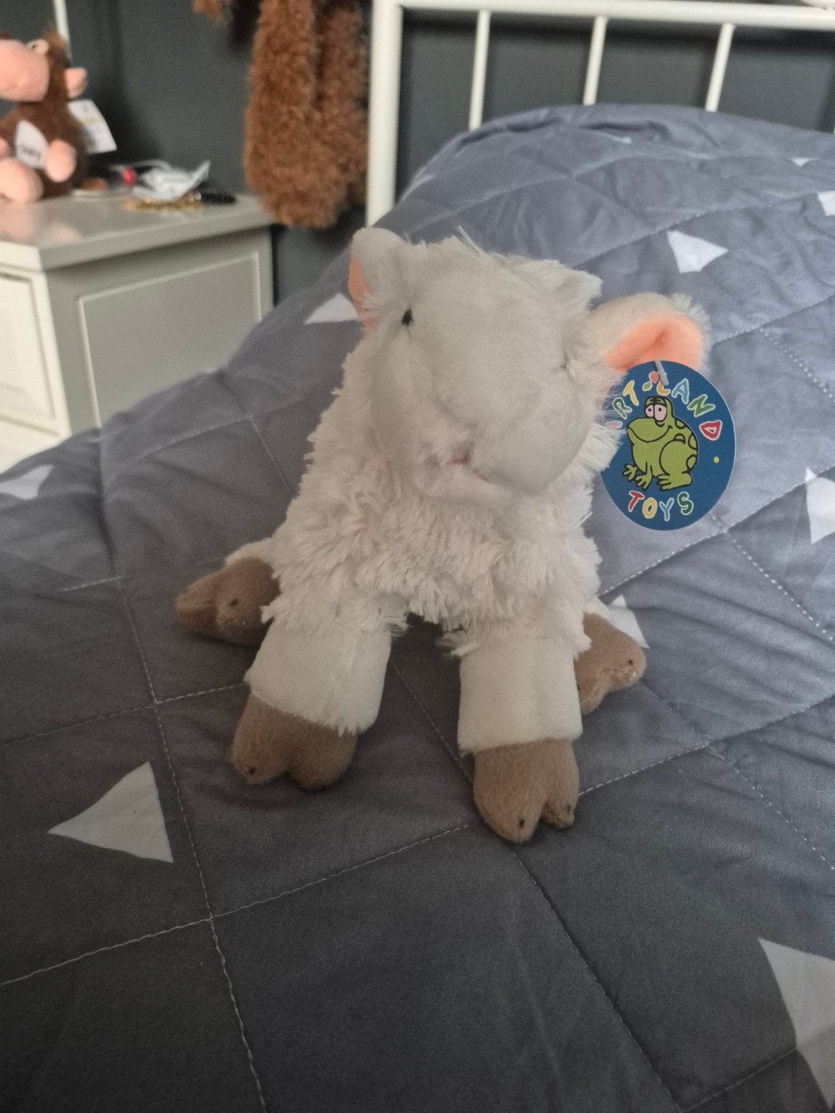 schaap knuffeltje goede staat, Kinderen en Baby's, Speelgoed | Knuffels en Pluche, Ophalen of Verzenden