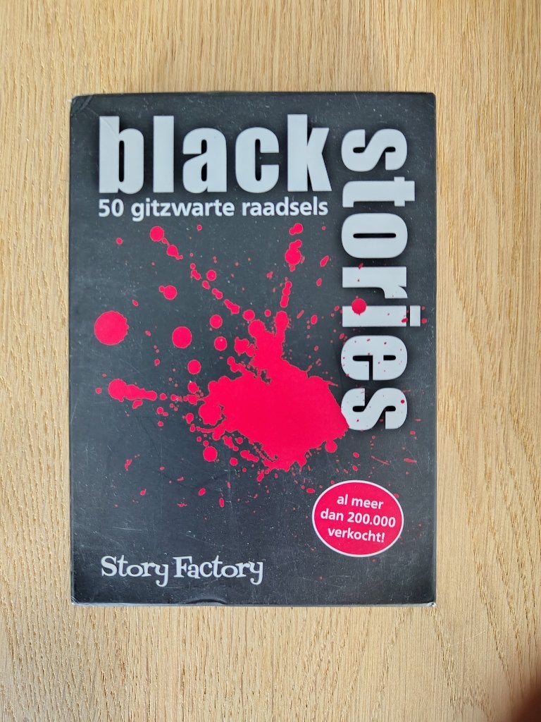 Black stories, Ophalen, Gebruikt, Story Factory