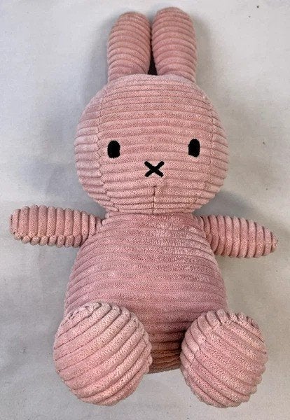 Nijntje Knuffel Corduroy Roze Bon Ton Toys 30cm Dick Bruna, Kinderen en Baby's, Overige merken, Verzenden, Konijn, Nijntje