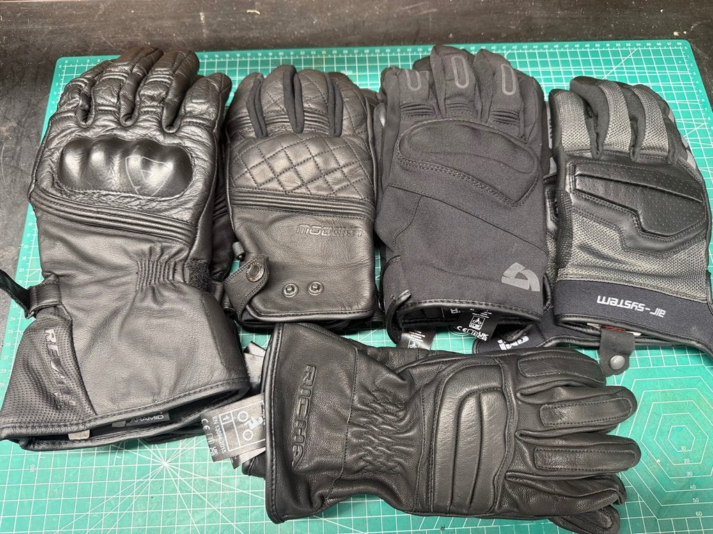 Motorhandschoenen, Ophalen, Heren, Tweedehands, Handschoenen