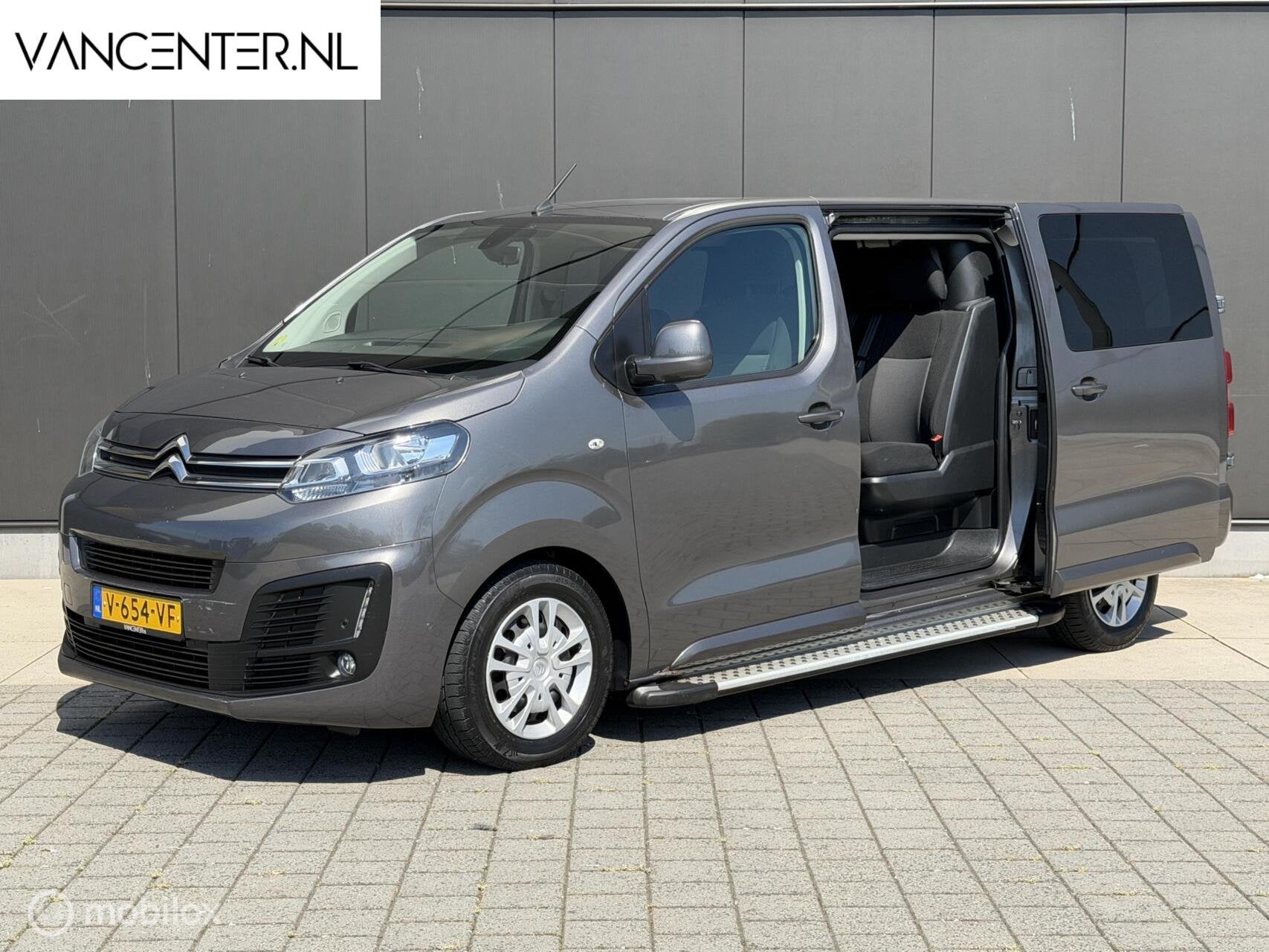 Citroen Jumpy DC 2.0 BlueHDI 120PK Carplay Clima Trekhaak, Argent ou Gris, Euro 6, Entreprise, Boîte manuelle
