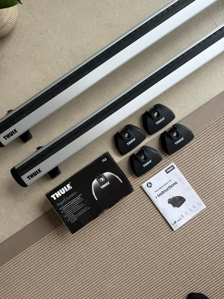Thule Dakdragers Rapid System 753, Ophalen, Zo goed als nieuw