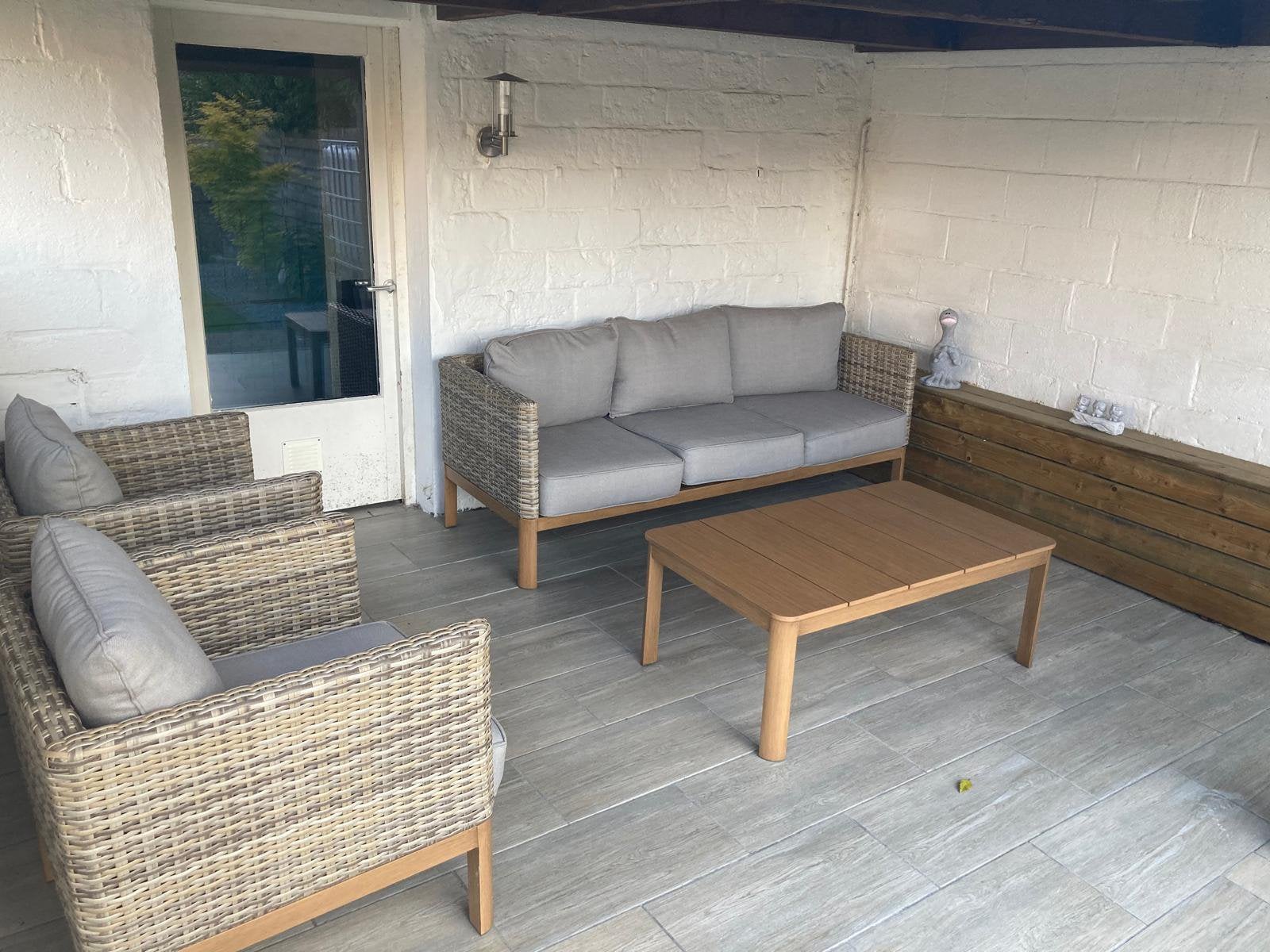 Lounge set, Jardin & Terrasse, Table d'appoint, 5 places, Enlèvement, Utilisé