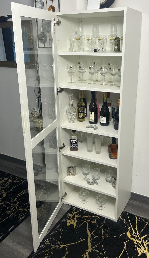 Vitrine de rangement – 78 x 60 x 42 cm, Maison & Meubles, 25 à 50 cm, Avec porte(s), Enlèvement ou Envoi, Comme neuf