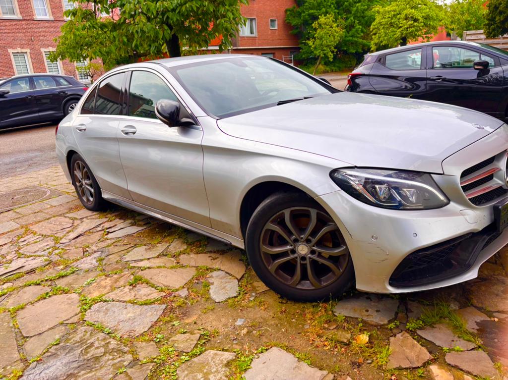 Mercedes c180 amg look export, Particulier, Te koop, Bluetooth
