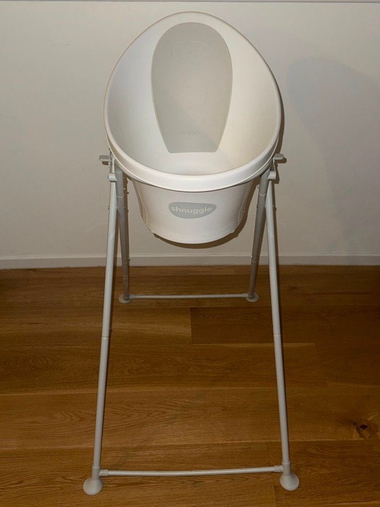 Baignoire pour nouveau-né Shnuggle | Gris blanc, Enlèvement, Comme neuf, Baignoire, Autres marques