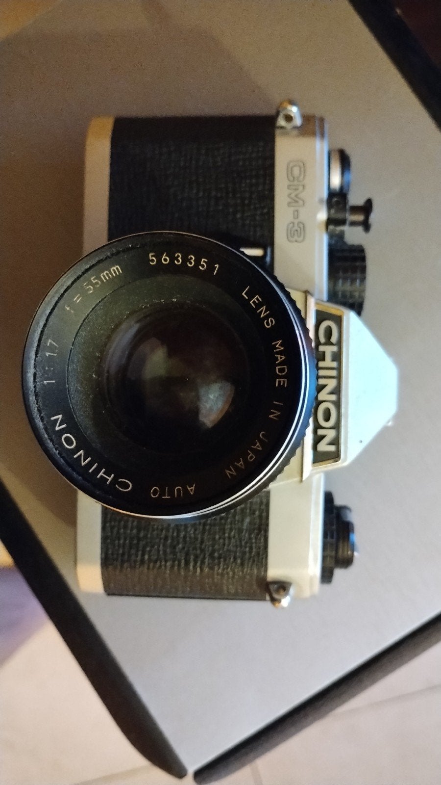 CHINON CM-3 1:1.7 55MM, Ophalen of Verzenden, Spiegelreflex, Overige Merken