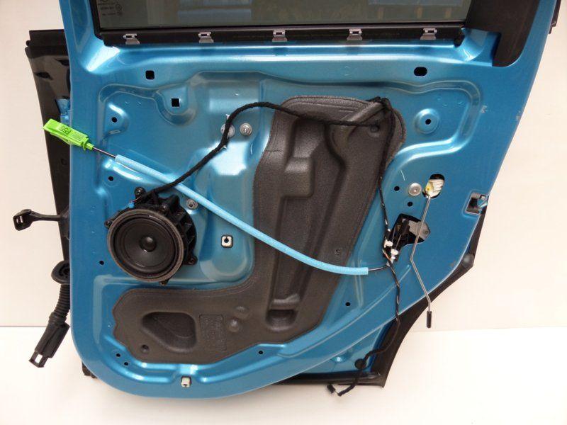 MINI F55 DEUR PORTIER RA ELECTRIC BLUE, Auto-onderdelen, Carrosserie, Deur, Gebruikt, Ophalen of Verzenden