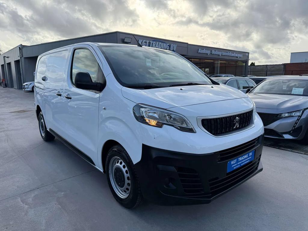 Peugeot Expert 2.0 HDI 122PK 3 ZIT NAVIGATIE LEDER CARPLAY P, Auto's, 90 kW, 122 pk, 4 cilinders, Wit