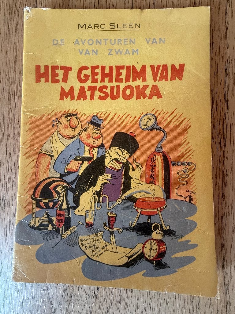 Marc Sleen – Het geheim van Matsuoka, Boeken, Gelezen, Marc Sleen, Eén stripboek, Ophalen of Verzenden