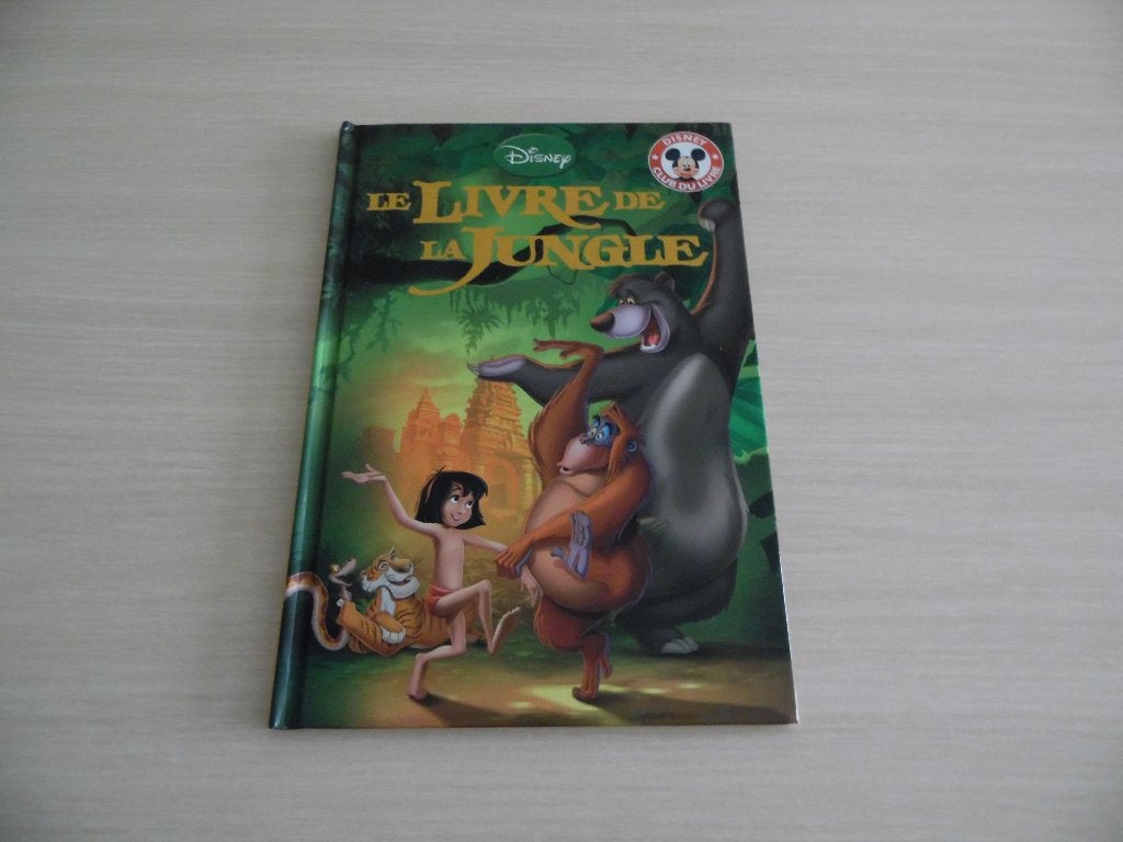 LE LIVRE DE LA JUNGLE     MICKEY CLUB DU LIVRE, Livres, Garçon ou Fille, Enlèvement ou Envoi, Fiction général, Walt Disney