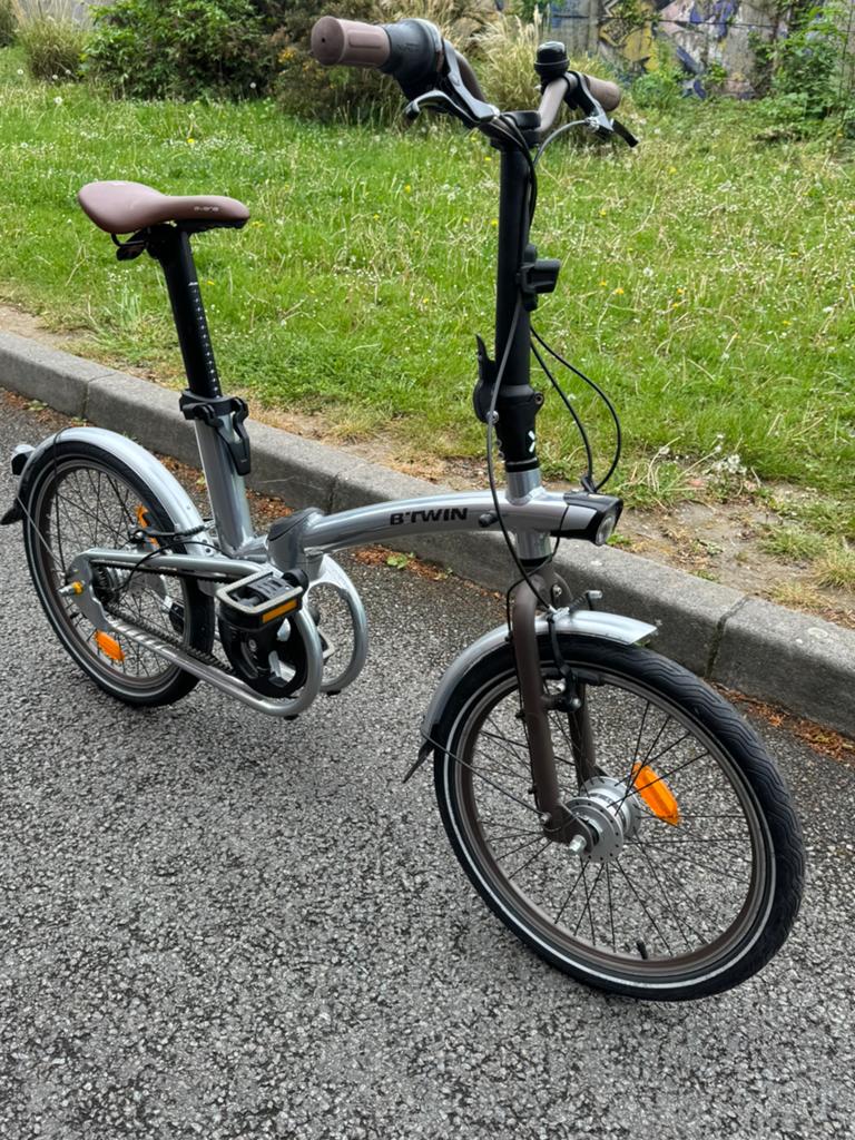 Vélo BTWIN TILT 940 20 pouces 7 vitesses, Vélos & Vélomoteurs, Enlèvement, Comme neuf