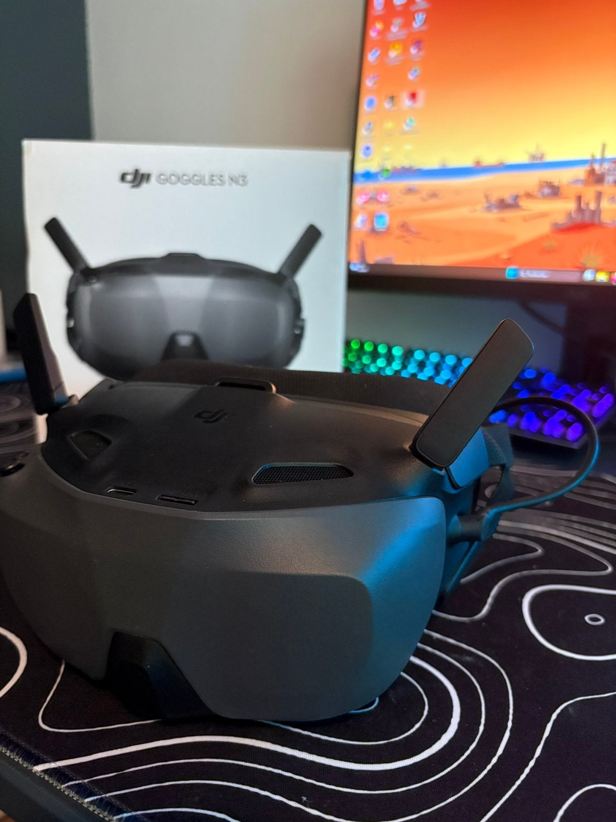 Dji goggles n3, Enlèvement ou Envoi, Comme neuf, DJI
