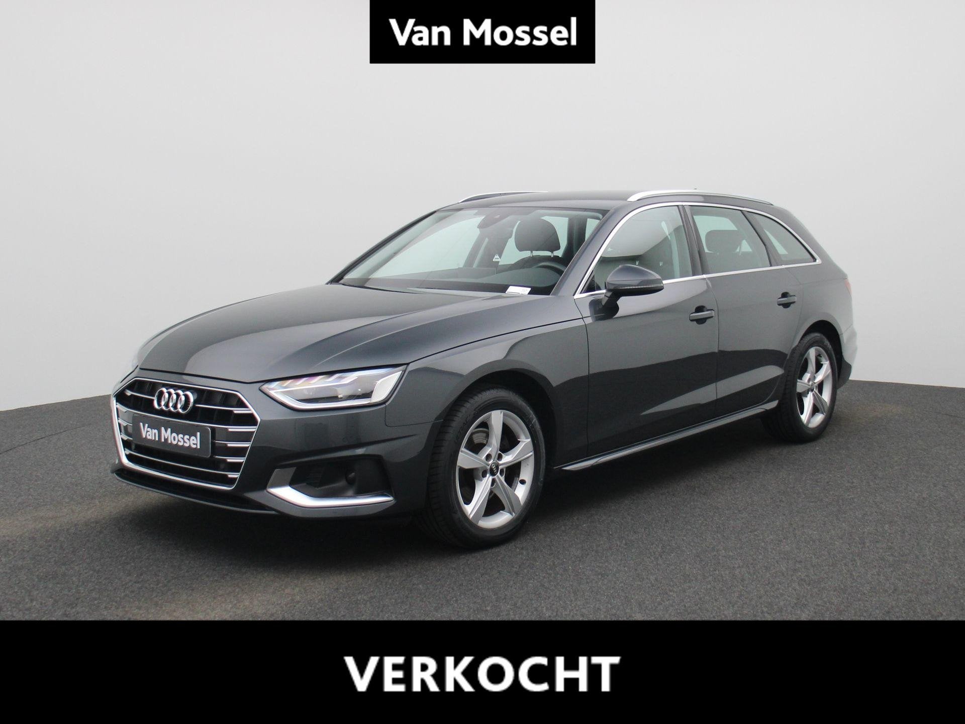 Audi A4 Avant 2.0 35 TDi 120kW S tronic Attraction B.E LEDER, Stof, Gebruikt, Zwart, 4 cilinders