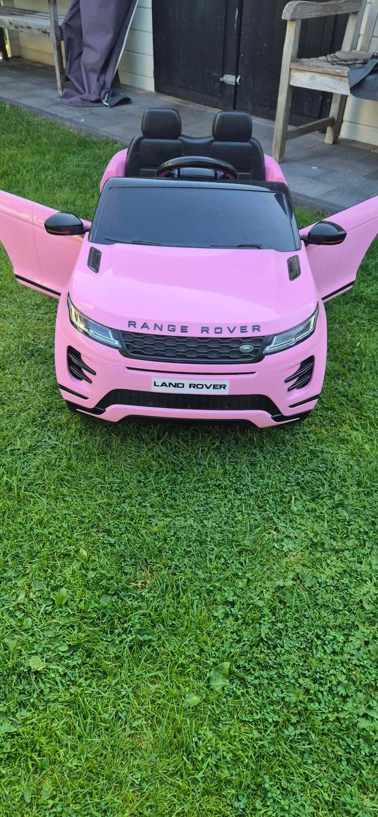 Roze range rover, Enfants & Bébés, Enlèvement, Comme neuf