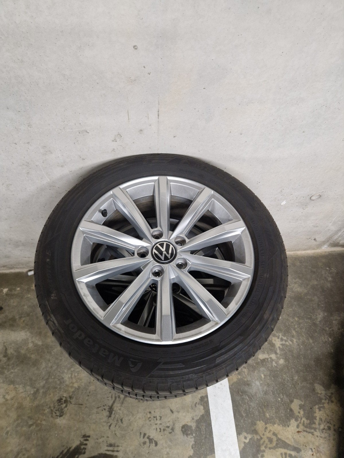 VW velgen 17 inch met zgan banden, Auto-onderdelen, Ophalen, 17 inch, Band(en)