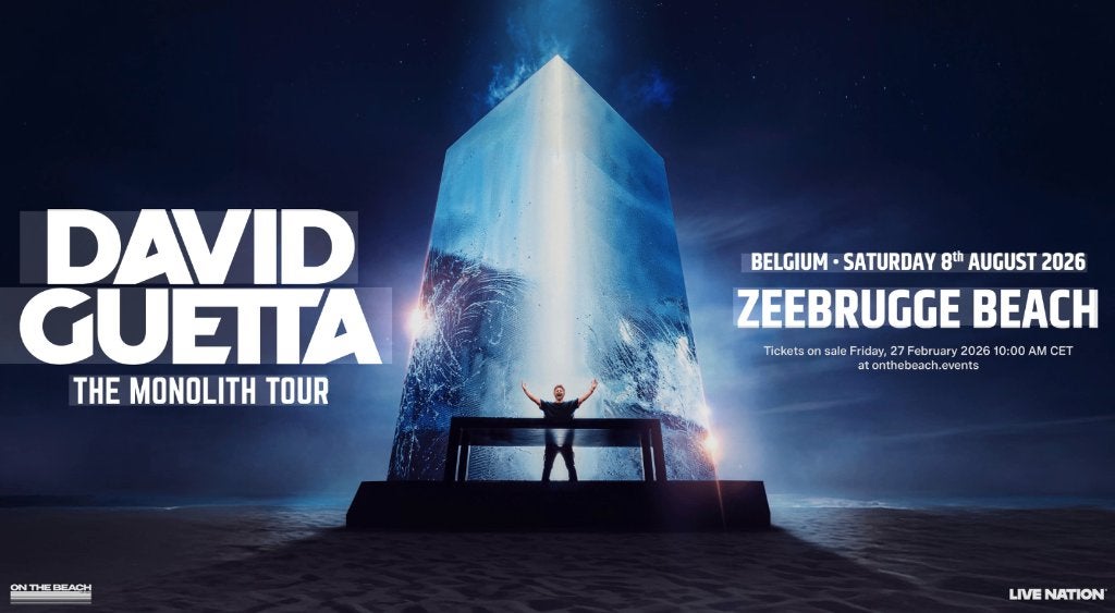 David Guetta-The Monolith Tour: 2 tickets+150€ consumptie, Tickets en Kaartjes, Concerten | Dance, Twee personen, Augustus