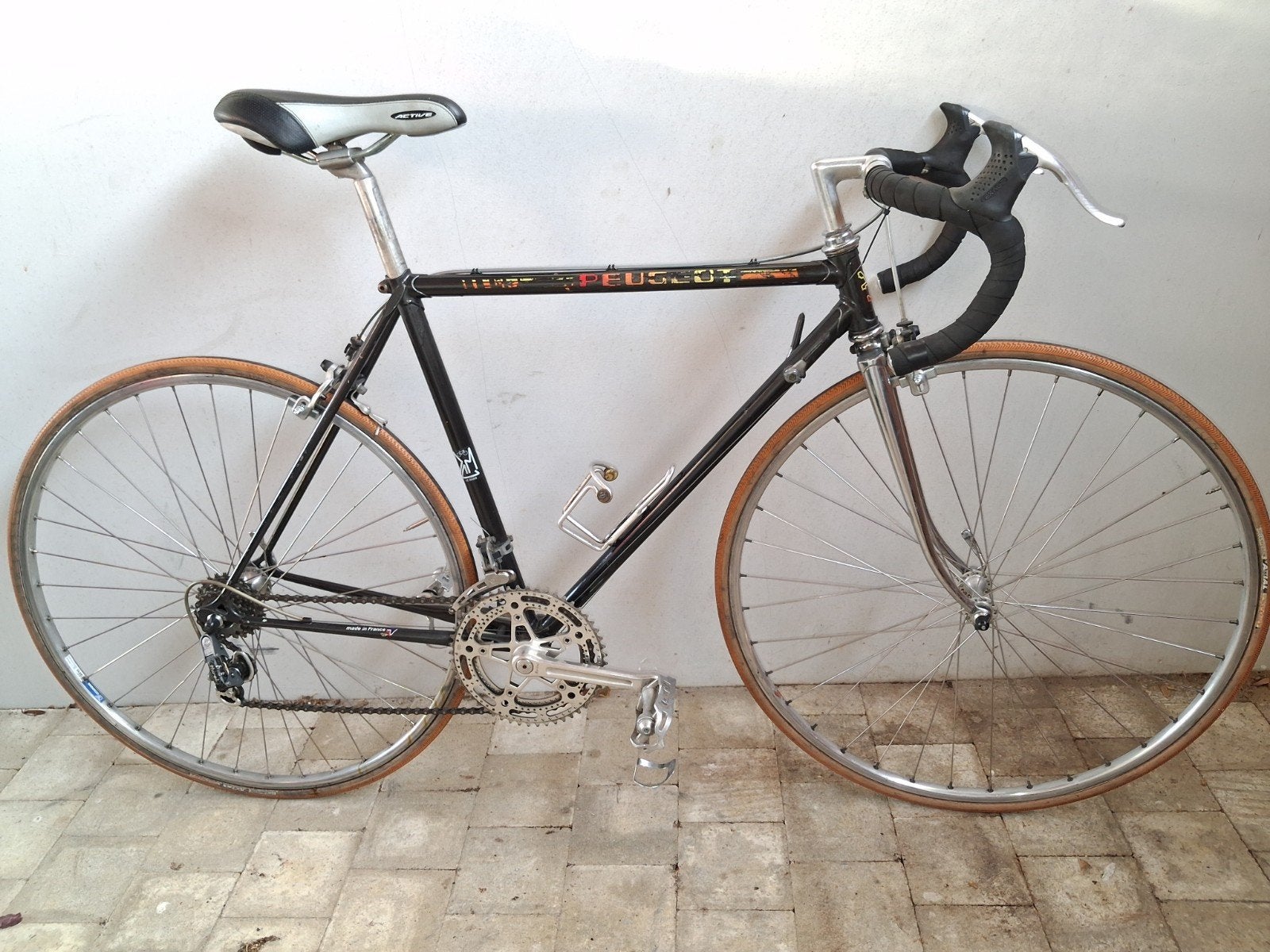 Vintage koersfiets Peugeot maat 52, Fietsen en Brommers, 28 inch, Gebruikt, 49 tot 53 cm, Ophalen