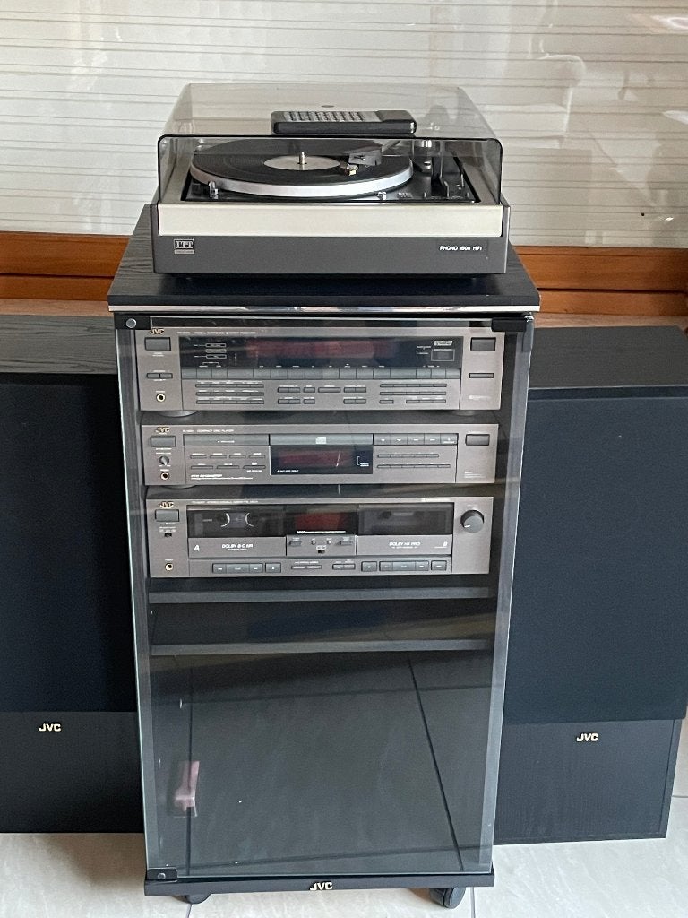 Hifi toren, Audio, Tv en Foto, Ophalen, Gebruikt, Cassettedeck, JVC