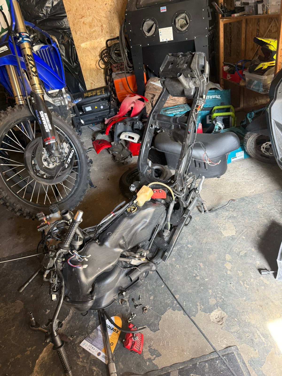 Gilera runner 125cc belgisch a1 kaal frame, Ophalen, Zo goed als nieuw