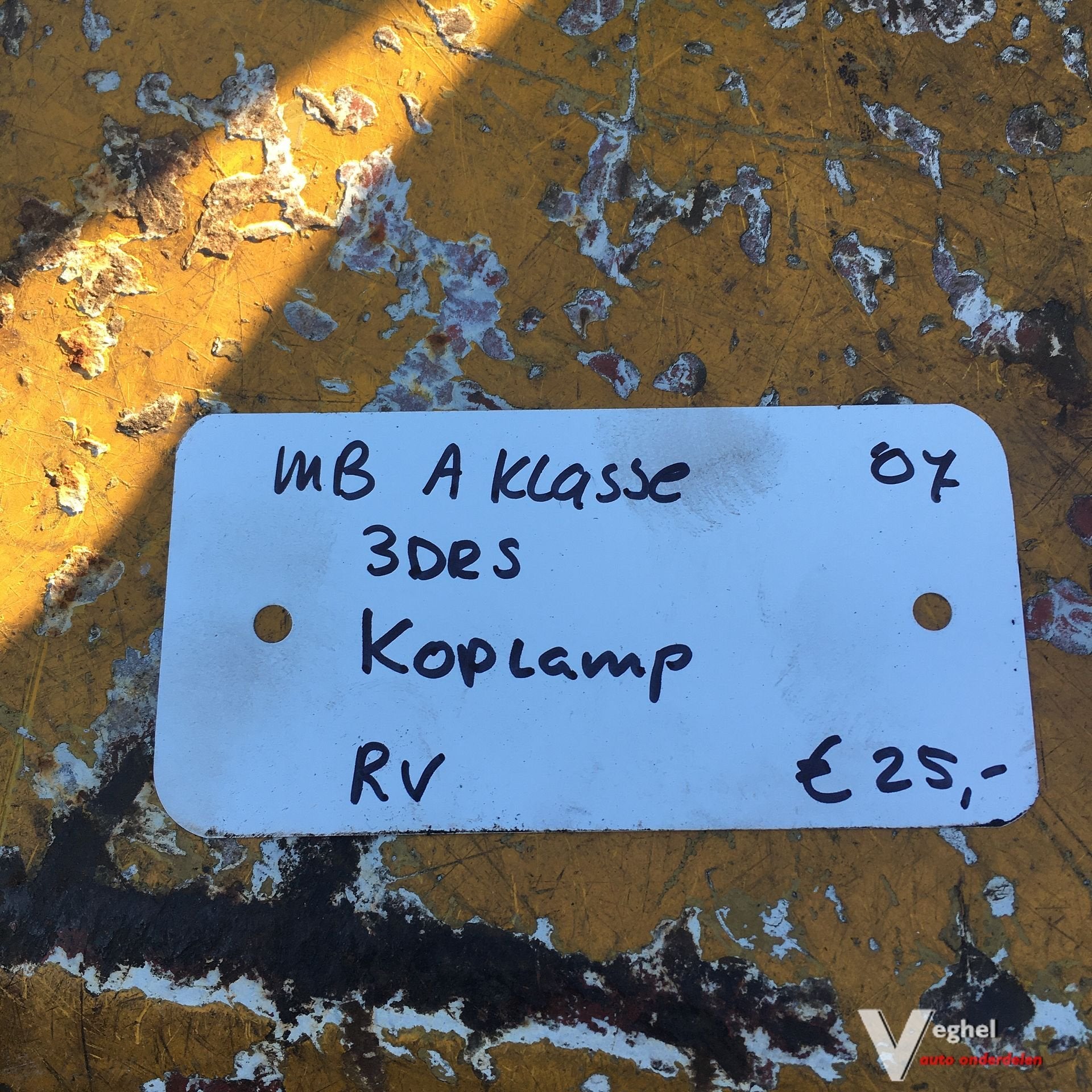 Mercedes A klasse 3drs 2007 Koplamp Rechtsvoor A169 820 02 6, Gebruikt, -, -, Ophalen of Verzenden