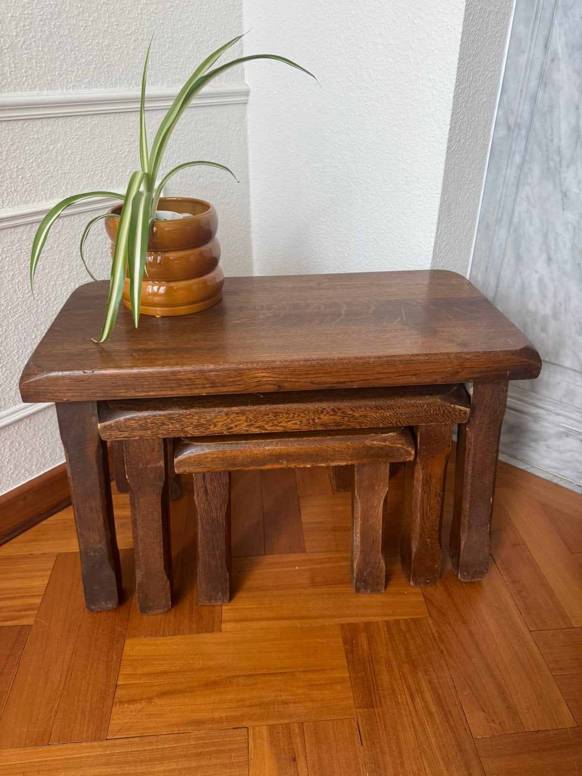 Brutalist nesting tables, Ophalen, Gebruikt