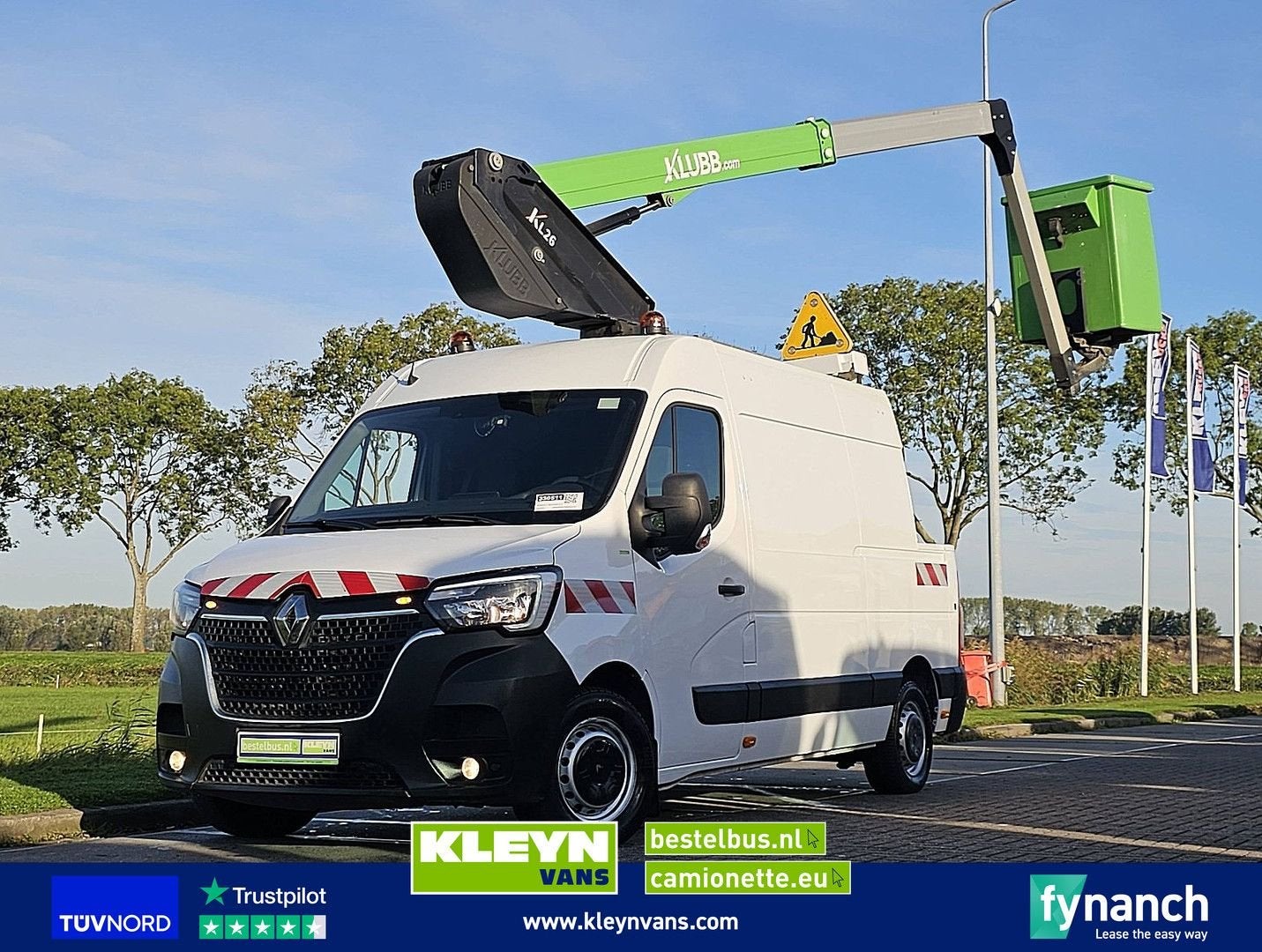 Renault MASTER 2.3 DCI 145 HOOGWERKER, Auto's, Renault, Wit, Bedrijf, Airconditioning