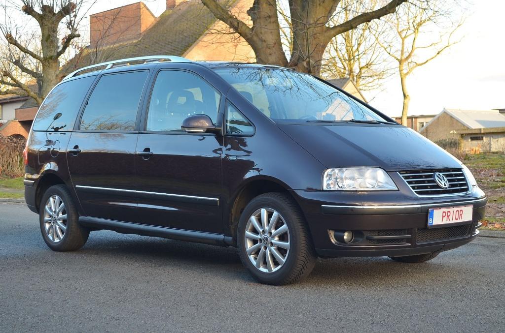 Volkswagen Sharan 1.9 TDi Highline 7 pl, Voorwielaandrijving, 4 cilinders, Bruin, https://public.car-pass.be/vhr/4765619c-db49-42f2-9ce7-b7370112b862?lang=nl