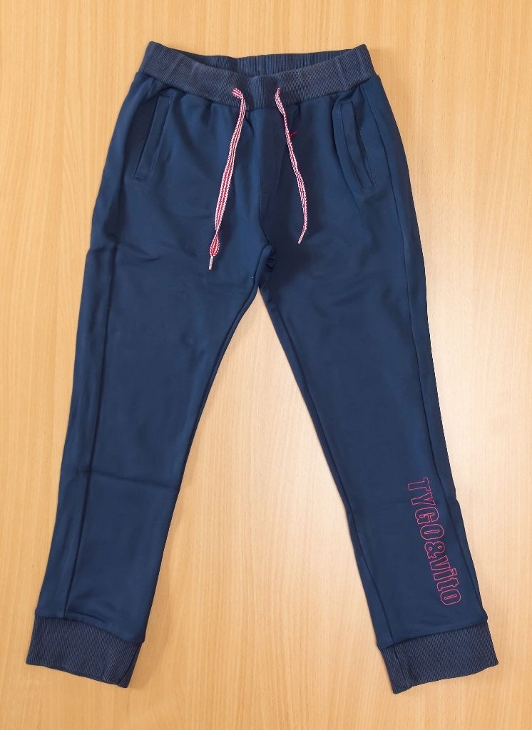 Donkerblauwe broek Tygo & Vito, maat 134/140, Broek, Gebruikt, Ophalen of Verzenden, Tygo & Vito