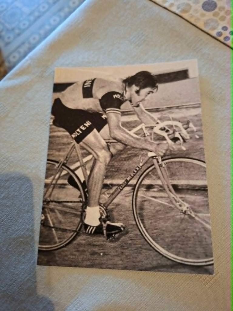 Foto (Repro) Eddy Merckx / Molteni, Verzamelen, Ophalen of Verzenden