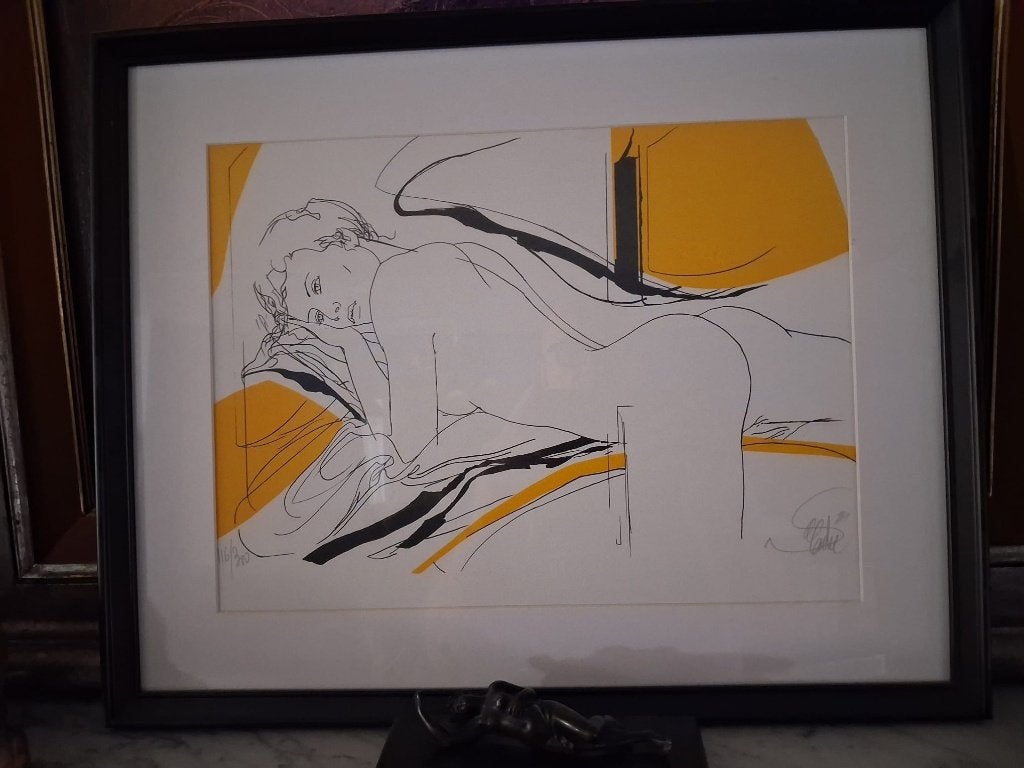 Litho Valadié, Gelimiteerde oplage, Ophalen, Portret en Figuren, Lithografie