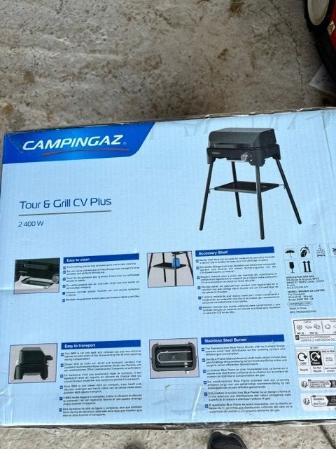 KAMPEERTOCHT/GRILL CV PLUS, Tuin en Terras, Gasbarbecues, Ophalen, Nieuw, Campingaz