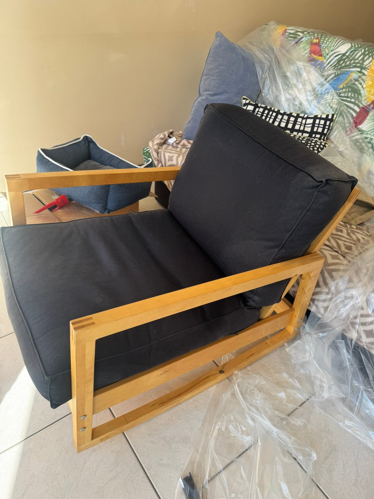 fauteuil à bascule 10€ !!!!, Enlèvement