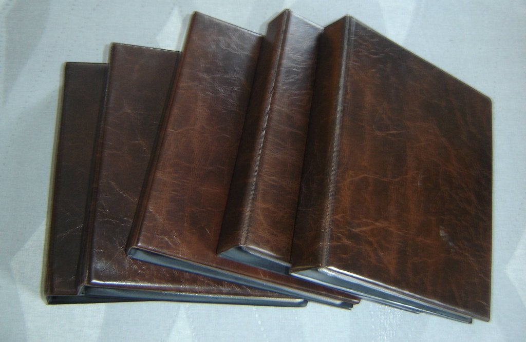 Lot de 5 housses de cartes postales Mignon, marron, 200x240, Envoi, Utilisé, Autres sujets/thèmes, Gravure
