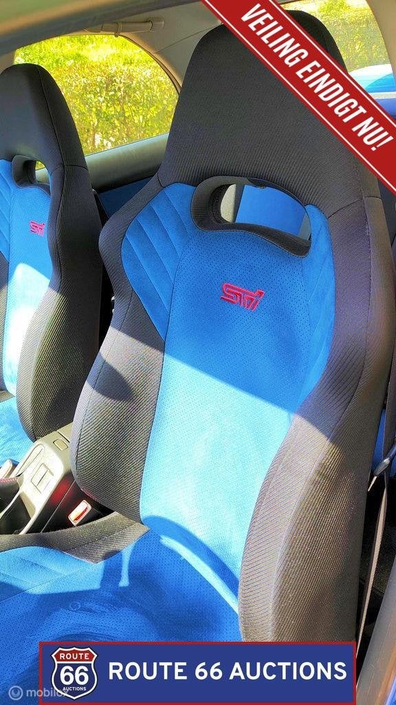 Subaru Impreza WRX STI | 2001 | Route 66 Auctions, Auto's, Subaru, Zwart, Bedrijf, Handgeschakeld