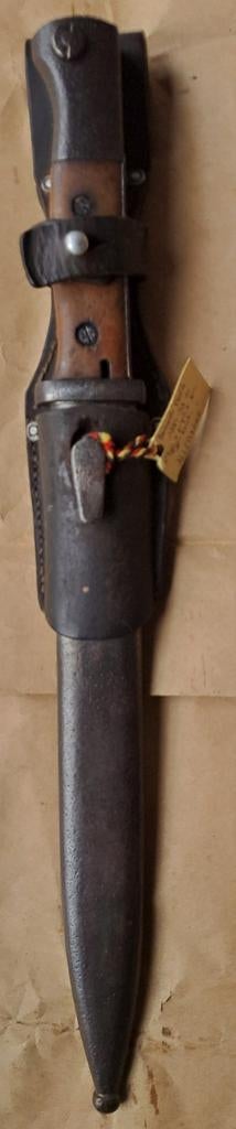 Baionnette allemande 1884-98 3ème type, époque 3ème Reich, Ophalen of Verzenden