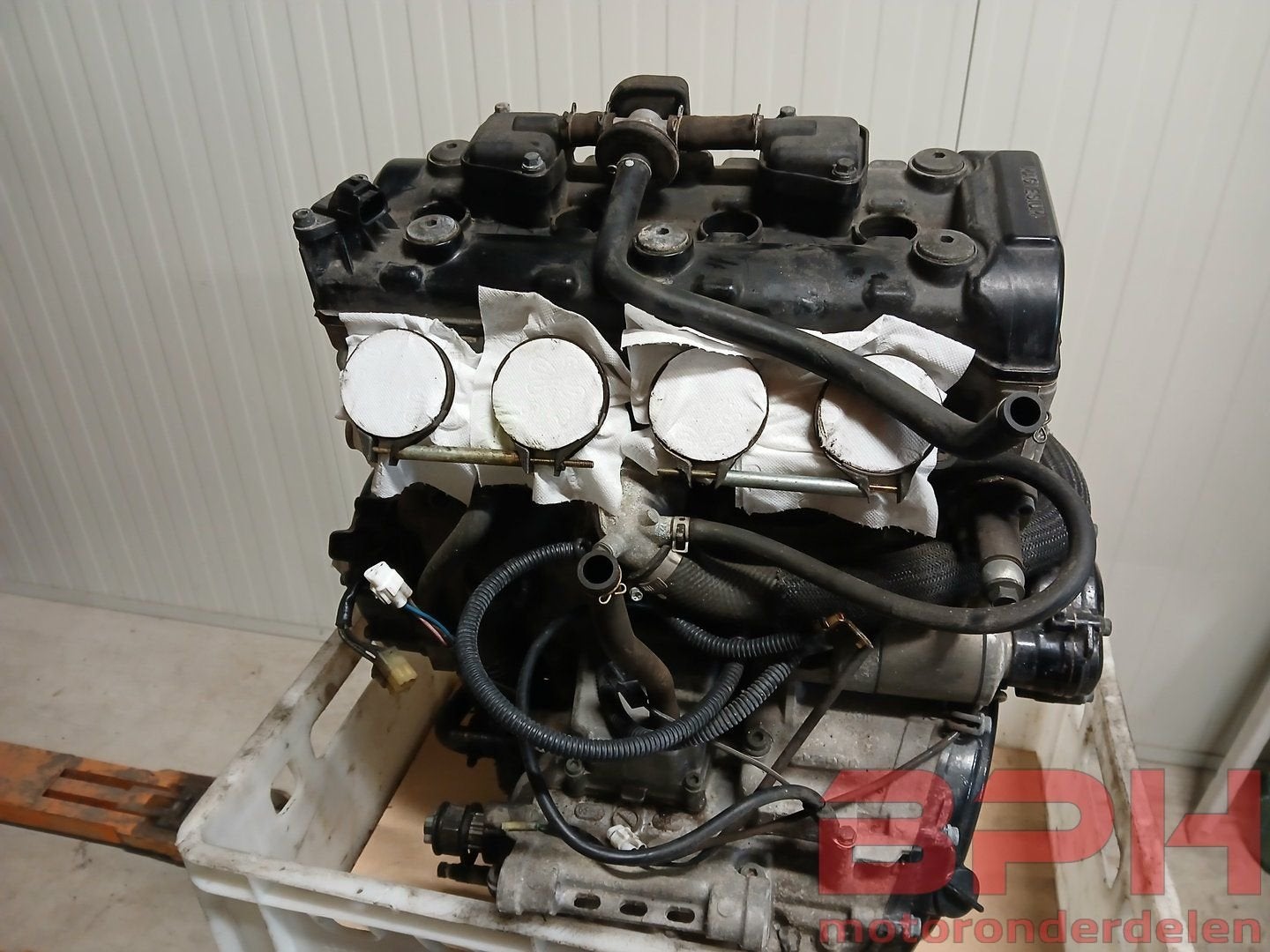 Motorblok Suzuki GSX-R 600 K1 K2 K3 2001 t/m 2003 engine 2 G, Ophalen, Gebruikt, -, -