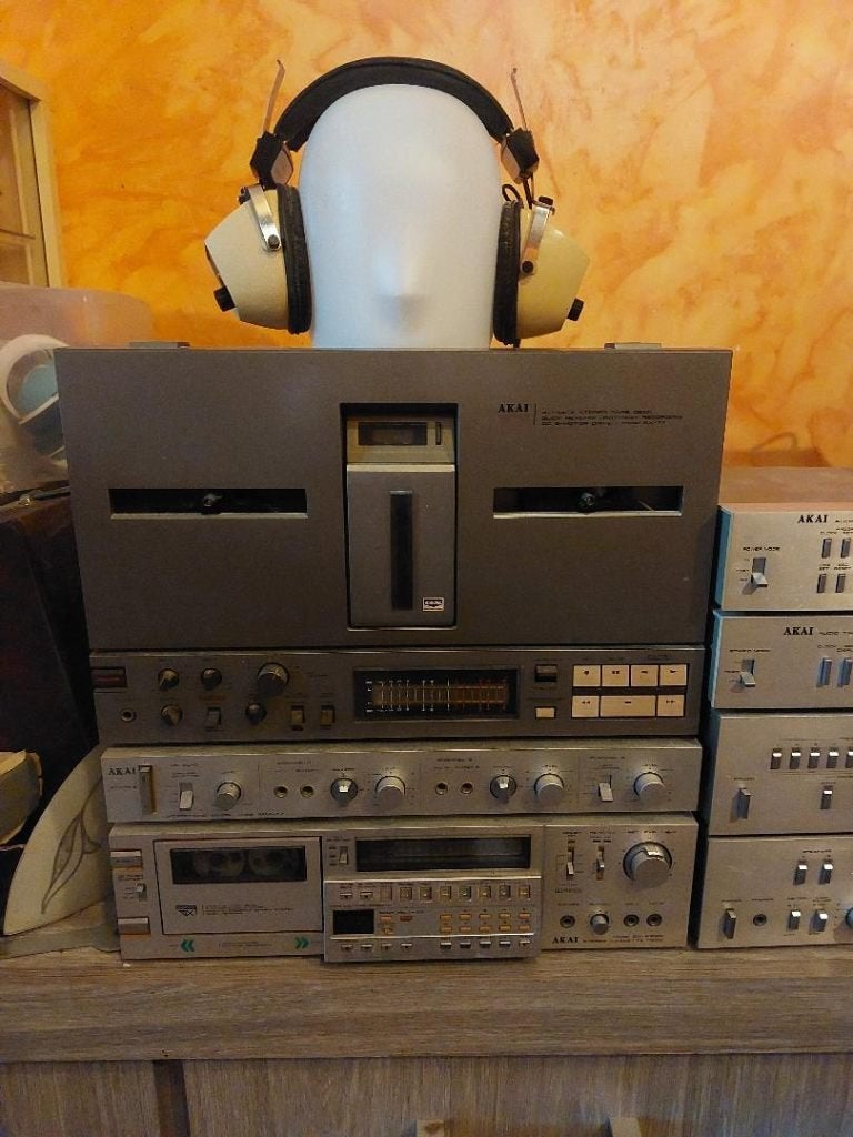 Akai GX-77 Pearl Shadow geluidsrecorder, Ophalen, Bandrecorder