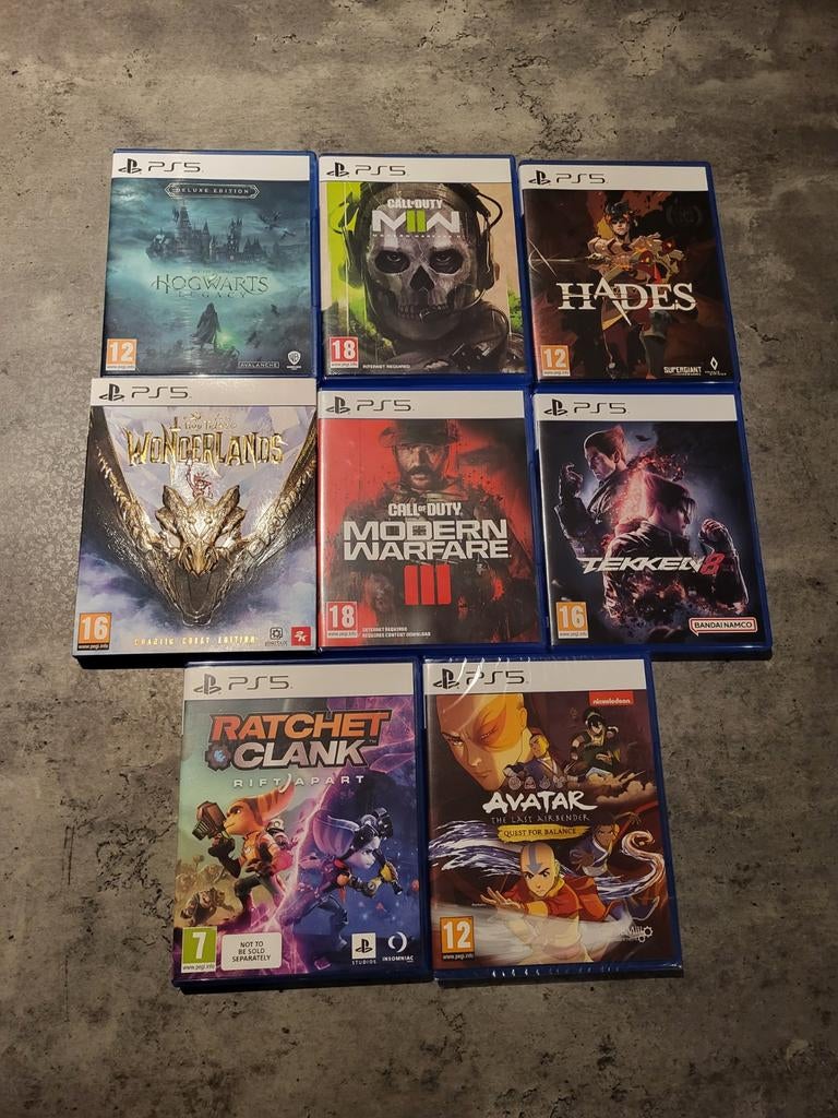 Playstation 4 & 5 games., Verzenden