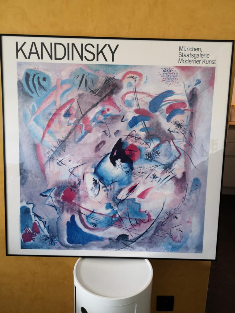 Kandinsky affiche, Ophalen