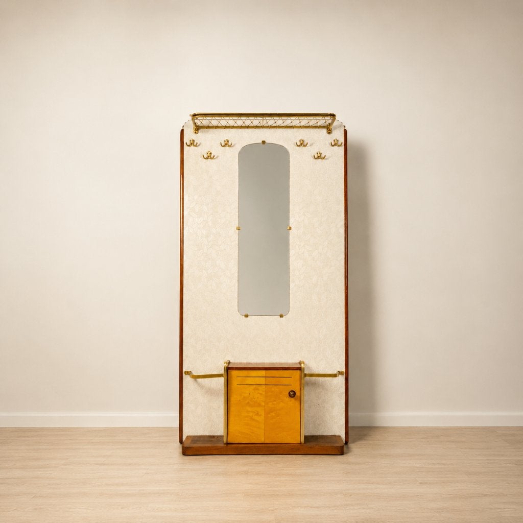Prachtig vintage kapstokmeubel, Huis en Inrichting, Ophalen, Gebruikt, Staande kapstok, 150 tot 200 cm