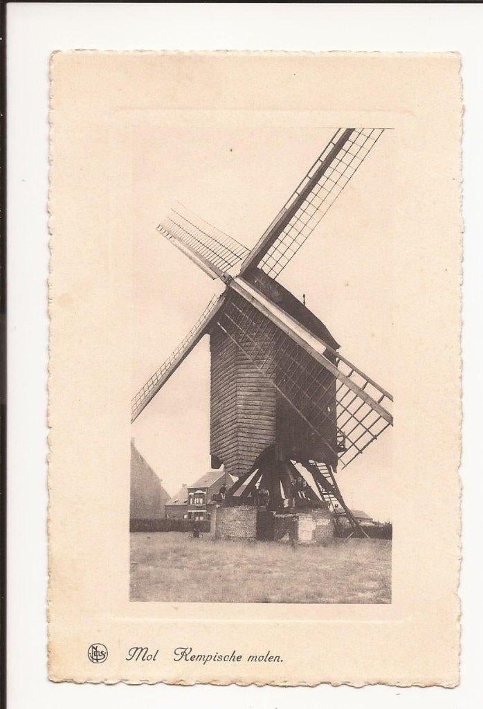 Mol Kempische molen  1940  windmolen, Verzamelen, Verzenden, 1920 tot 1940, Gelopen, Antwerpen