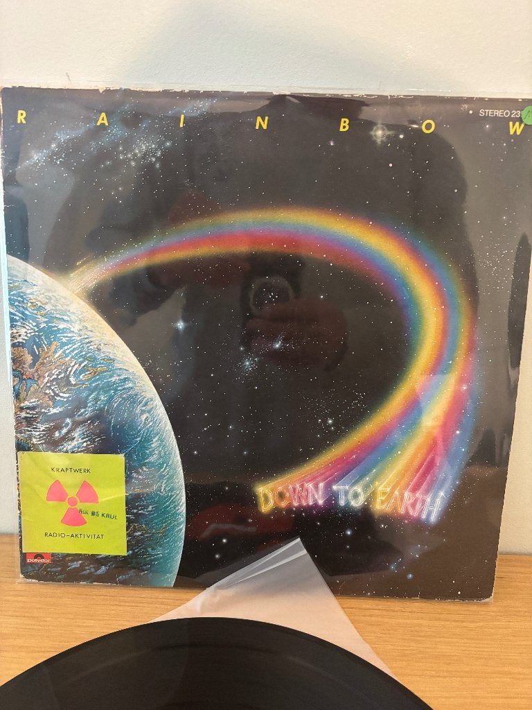 LP - Rainbow	- Down to earth, Cd's en Dvd's, Ophalen of Verzenden, 1970 - 1979, Gebruikt, 12 inch