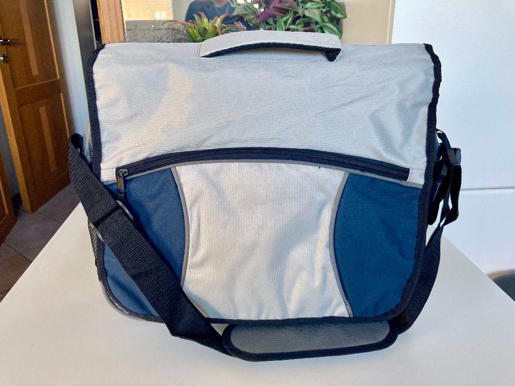 Schoudertas - messenger-tas, Handtassen en Accessoires, 30 tot 40 cm, Blauw, Nieuw, Ophalen of Verzenden