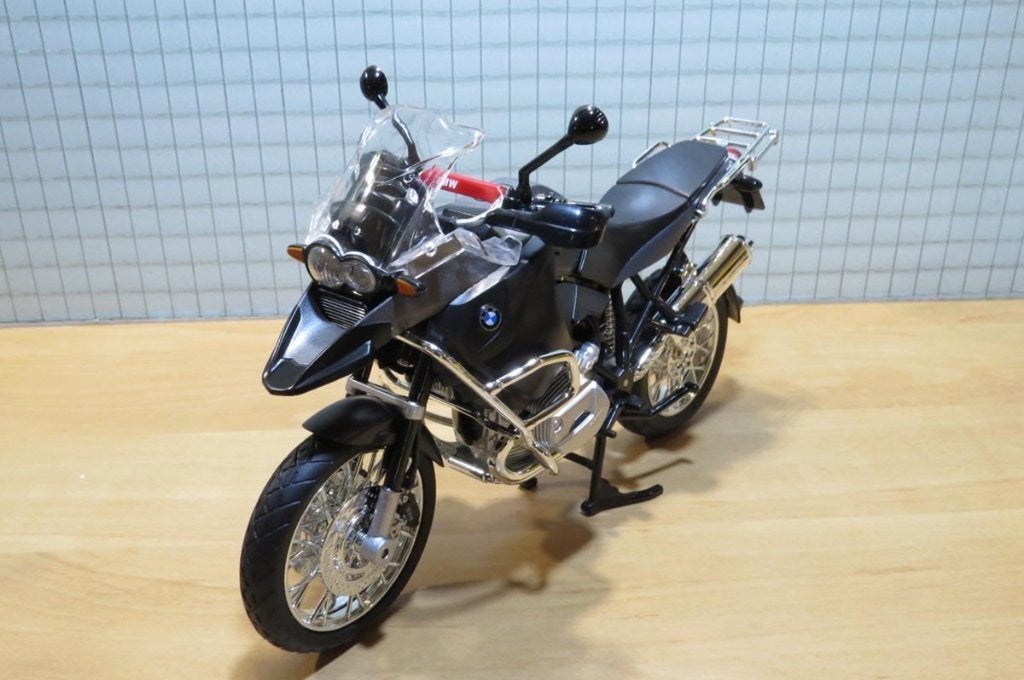 BMW R1200GS grey 1:9 00200 22 x 13 cm, Hobby & Loisirs créatifs, Voitures miniatures | 1:5 à 1:12, Enlèvement ou Envoi, Neuf, 1:9 à 1:12